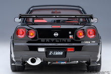 Indlæs billede til gallerivisning 1/18 2005 Nissan Skyline GT-R (R34) Z-Tune, pearl black 1:18