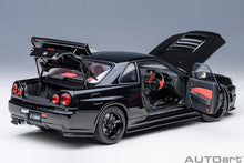 Indlæs billede til gallerivisning 1/18 2005 Nissan Skyline GT-R (R34) Z-Tune, pearl black 1:18