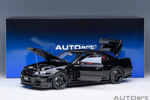 Indlæs billede til gallerivisning 1/18 2005 Nissan Skyline GT-R (R34) Z-Tune, pearl black 1:18