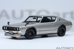 1/18 Nissan Skyline 2000 GT-R (KPGC110) Tune, silver 1:18
