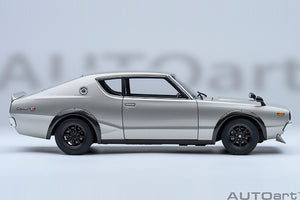 1/18 Nissan Skyline 2000 GT-R (KPGC110) Tune, silver 1:18