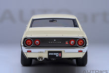 Indlæs billede til gallerivisning NISSAN SKYLINE 2000 GT-R (KPGC110) COUPE 1973 WHITE 1:18