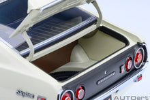 Indlæs billede til gallerivisning NISSAN SKYLINE 2000 GT-R (KPGC110) COUPE 1973 WHITE 1:18