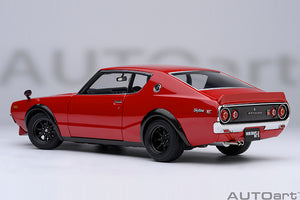 1/18 Nissan Skyline 2000 GT-R (KPGC110) Tuned, red 1:18