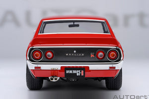 1/18 Nissan Skyline 2000 GT-R (KPGC110) Tuned, red 1:18