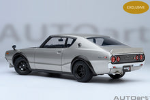 Indlæs billede til gallerivisning NISSAN SKYLINE 2000 GT-R (KPGC110) TUNED VERSION COUPE 1973 SILVER BLACK