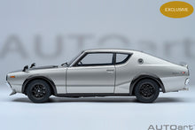 Indlæs billede til gallerivisning NISSAN SKYLINE 2000 GT-R (KPGC110) TUNED VERSION COUPE 1973 SILVER BLACK