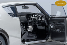 Indlæs billede til gallerivisning NISSAN SKYLINE 2000 GT-R (KPGC110) TUNED VERSION COUPE 1973 SILVER BLACK