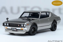 Indlæs billede til gallerivisning NISSAN SKYLINE 2000 GT-R (KPGC110) TUNED VERSION COUPE 1973 SILVER BLACK
