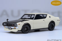 Indlæs billede til gallerivisning NISSAN SKYLINE 2000 GT-R (KPGC110) TUNED VERSION COUPE 1973 WHITE BLACK
