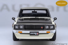 Indlæs billede til gallerivisning NISSAN SKYLINE 2000 GT-R (KPGC110) TUNED VERSION COUPE 1973 WHITE BLACK