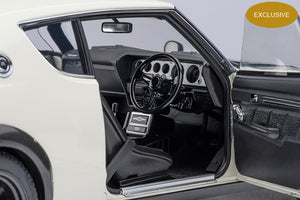 NISSAN SKYLINE 2000 GT-R (KPGC110) TUNED VERSION COUPE 1973 WHITE BLACK