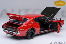 Indlæs billede til gallerivisning NISSAN SKYLINE 2000 GT-R (KPGC110) TUNED VERSION COUPE 1973 RED BLACK