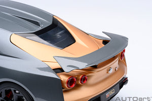 1/18 Nissan Skyline GT-R (R50) by Italdesign, silver/gold 1:18