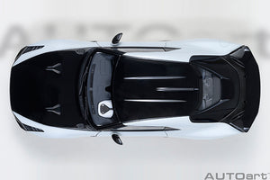 NISSAN GT-R50 BY ITALDESIGN 2021 WHITE MET BLACK 1:18