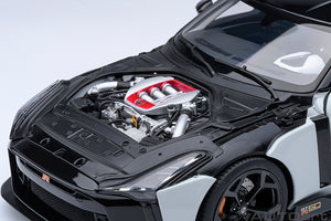 NISSAN GT-R50 BY ITALDESIGN 2021 WHITE MET BLACK 1:18
