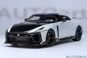 NISSAN GT-R50 BY ITALDESIGN 2021 WHITE MET BLACK