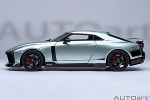 NISSAN GT-R50 BY ITALDESIGN 2021 GREEN MET BLACK 1:18