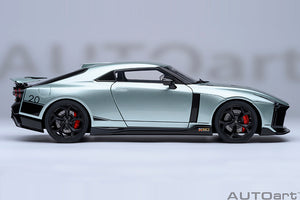 NISSAN GT-R50 BY ITALDESIGN 2021 GREEN MET BLACK 1:18