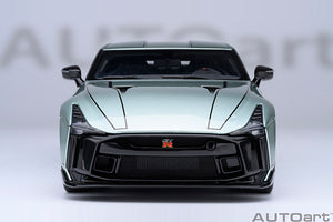 NISSAN GT-R50 BY ITALDESIGN 2021 GREEN MET BLACK 1:18