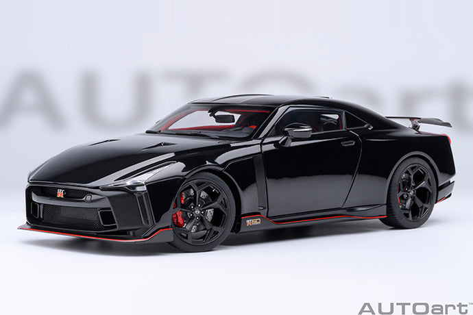 NISSAN GT-R50 BY ITALDESIGN 2021 2 TONE BLACK 1:18