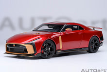 Indlæs billede til gallerivisning NISSAN GT-R50 BY ITALDESIGN 2021 RED MET GOLD 1:18
