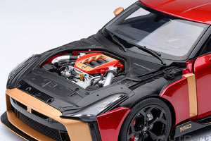 NISSAN GT-R50 BY ITALDESIGN 2021 RED MET GOLD
