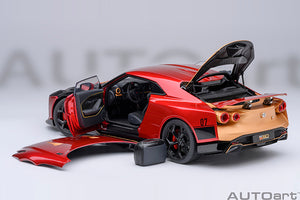 NISSAN GT-R50 BY ITALDESIGN 2021 RED MET GOLD