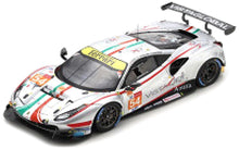 Indlæs billede til gallerivisning FERRARI 488 GTE EVO 3.9L TURBO V8 TEAM AF CORSE N 54 24h LE MANS 2021 F.CASTELLACCI - G.FISICHELLA - T.FLOHR MATT SILVER RED 1:43