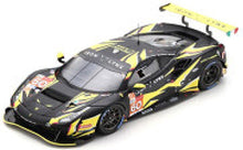Indlæs billede til gallerivisning FERRARI 488 GTE IRON LYNX TEAM N 60 24h LE MANS 2021 RAFFAELE GIAMMARIA - PAOLO RUBERTI - CLAUDIO SCHIAVONI MATT BLACK YELLOW 1:43