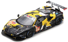 Indlæs billede til gallerivisning FERRARI 488 GTE EVO 3.9L TURBO V8 TEAM JMW MOTORSPORT N 66 24h LE MANS 2021 J.FANNIN - T.NEUBAUER - R.SALES BLACK WHITE YELLOW 1:43