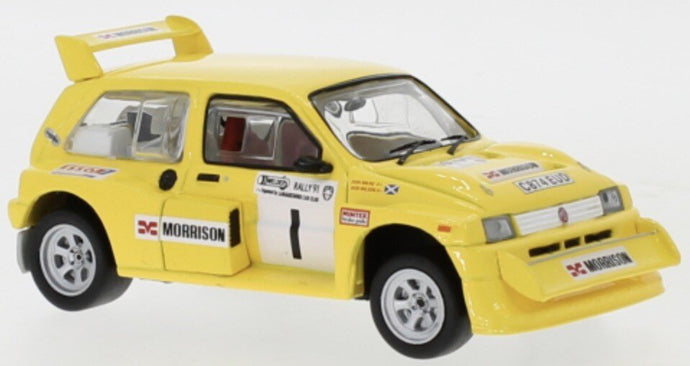 MG METRO 6R4 #1 MILNE.WILSON SCOTTISH RALLY CHAMPIONSHIP WINNER 1991 gul 1:43