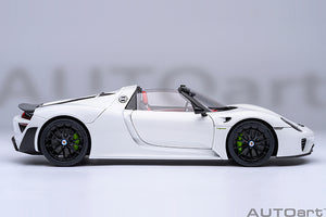 PORSCHE 918 SPYDER WEISSACH PACKAGE 2013 WHITE 1:18