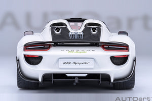 PORSCHE 918 SPYDER WEISSACH PACKAGE 2013 WHITE 1:18
