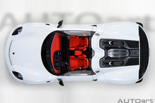 Indlæs billede til gallerivisning PORSCHE 918 SPYDER WEISSACH PACKAGE 2013 WHITE 1:18