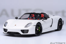 Indlæs billede til gallerivisning PORSCHE 918 SPYDER WEISSACH PACKAGE 2013 WHITE
