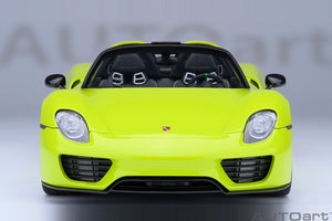 PORSCHE 918 SPYDER WEISSACH PACKAGE 2013 ACIDE GREEN 1:18