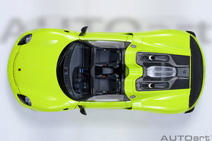 PORSCHE 918 SPYDER WEISSACH PACKAGE 2013 ACIDE GREEN 1:18
