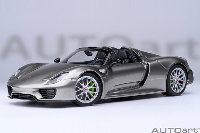 PORSCHE 918 SPYDER WEISSACH PACKAGE 2013 LIQUID SILVER MET