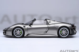 PORSCHE 918 SPYDER WEISSACH PACKAGE 2013 LIQUID SILVER MET