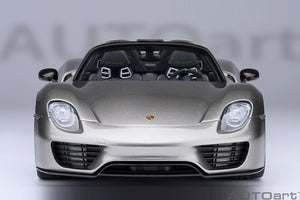 PORSCHE 918 SPYDER WEISSACH PACKAGE 2013 LIQUID SILVER MET
