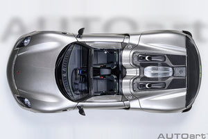 PORSCHE 918 SPYDER WEISSACH PACKAGE 2013 LIQUID SILVER MET