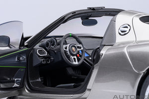 PORSCHE 918 SPYDER WEISSACH PACKAGE 2013 LIQUID SILVER MET