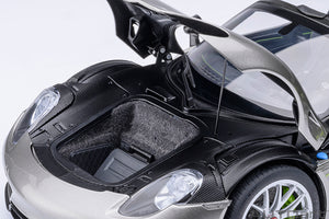 PORSCHE 918 SPYDER WEISSACH PACKAGE 2013 LIQUID SILVER MET