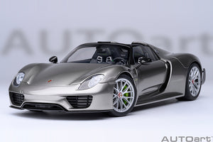 PORSCHE 918 SPYDER WEISSACH PACKAGE 2013 LIQUID SILVER MET