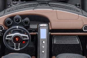 PORSCHE 918 SPYDER WEISSACH PACKAGE 2013 LIQUID CHROME BLUE MET