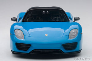 2013 Porsche 918 Spyder, riviera blue 1:18