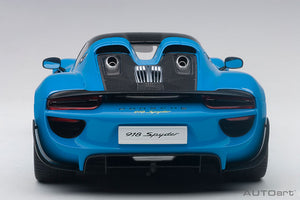 2013 Porsche 918 Spyder, riviera blue 1:18