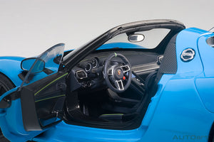 2013 Porsche 918 Spyder, riviera blue 1:18
