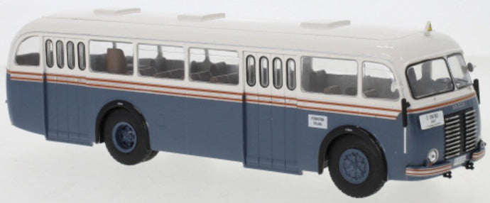 SKODA 706 RO AUTOBUS 1947 BLUE WHITE 1:43